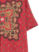 T-shirt per bambino Etro Kids rossa con stampa Paisley sul davanti GZ8H01 Z3693 52C ETRO KIDS 