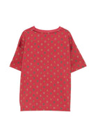 T-shirt per bambino Etro Kids rossa con stampa Paisley sul davanti GZ8H01 Z3693 52C ETRO KIDS 