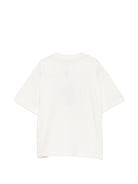 T-shirt per bambino Etro Kids bianca con motivo Pegaso GZ8H21 Z3672 102AZ ETRO KIDS 