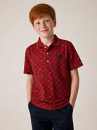 T-shirt per bambino Etro Kids rossa con stampa floreale all-over GZ8H31 Z4106 52CMC ETRO KIDS 