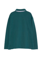 T-shirt per bambino Etro Kids verde con colletto stile polo GZ8H41 Z0022 797 ETRO KIDS 