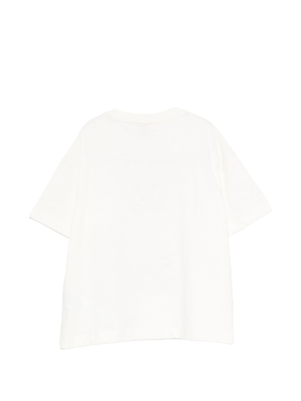 T-shirt per bambini Etro Kids bianca con ricamo orso sul davanti GZ8P31 Z3672 102 ETRO KIDS 