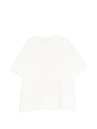 T-shirt per bambini Etro Kids bianca con ricamo orso sul davanti GZ8P31 Z3672 102 ETRO KIDS 