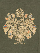 Maglione per bambino Etro Kids verde con design lavorato a maglia GZ9A20 Z4117 817 ETRO KIDS 