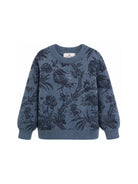 Maglione per bambino Etro Kids blu con motivo a intarsio floreale GZ9P20 W0198 833 ETRO KIDS 