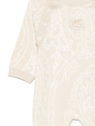 Tutina per neonati Etro Kids beige con motivo paisley GZB500 Z1376 185 ETRO KIDS 