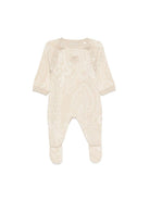 Tutina per neonati Etro Kids beige con motivo paisley GZB500 Z1376 185 ETRO KIDS 