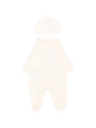 Set tutina e berretto per neonati Etro Kids bianco con orsetto stampato a paisley GZB530 Z3672 102 ETRO KIDS 