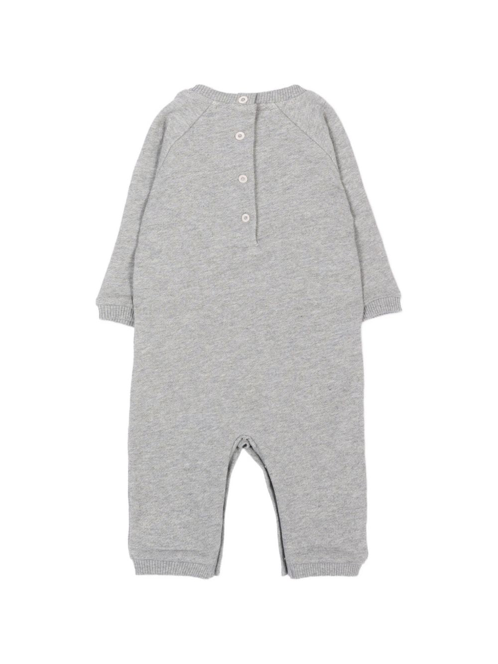 Tutina per neonati Etro Kids grigia con ricamo orsetto sul davanti GZB540 Z3188 806 ETRO KIDS 