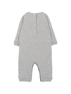 Tutina per neonati Etro Kids grigia con ricamo orsetto sul davanti GZB540 Z3188 806 ETRO KIDS 