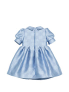 Abito per neonata Elie Saab Kids azzurro con motivo floreale EGAB042TS1133 LTB ElIE SAAB KIDS 