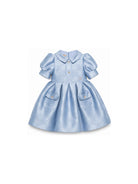 Abito per neonata Elie Saab Kids azzurro con motivo floreale EGAB042TS1133 LTB ElIE SAAB KIDS 