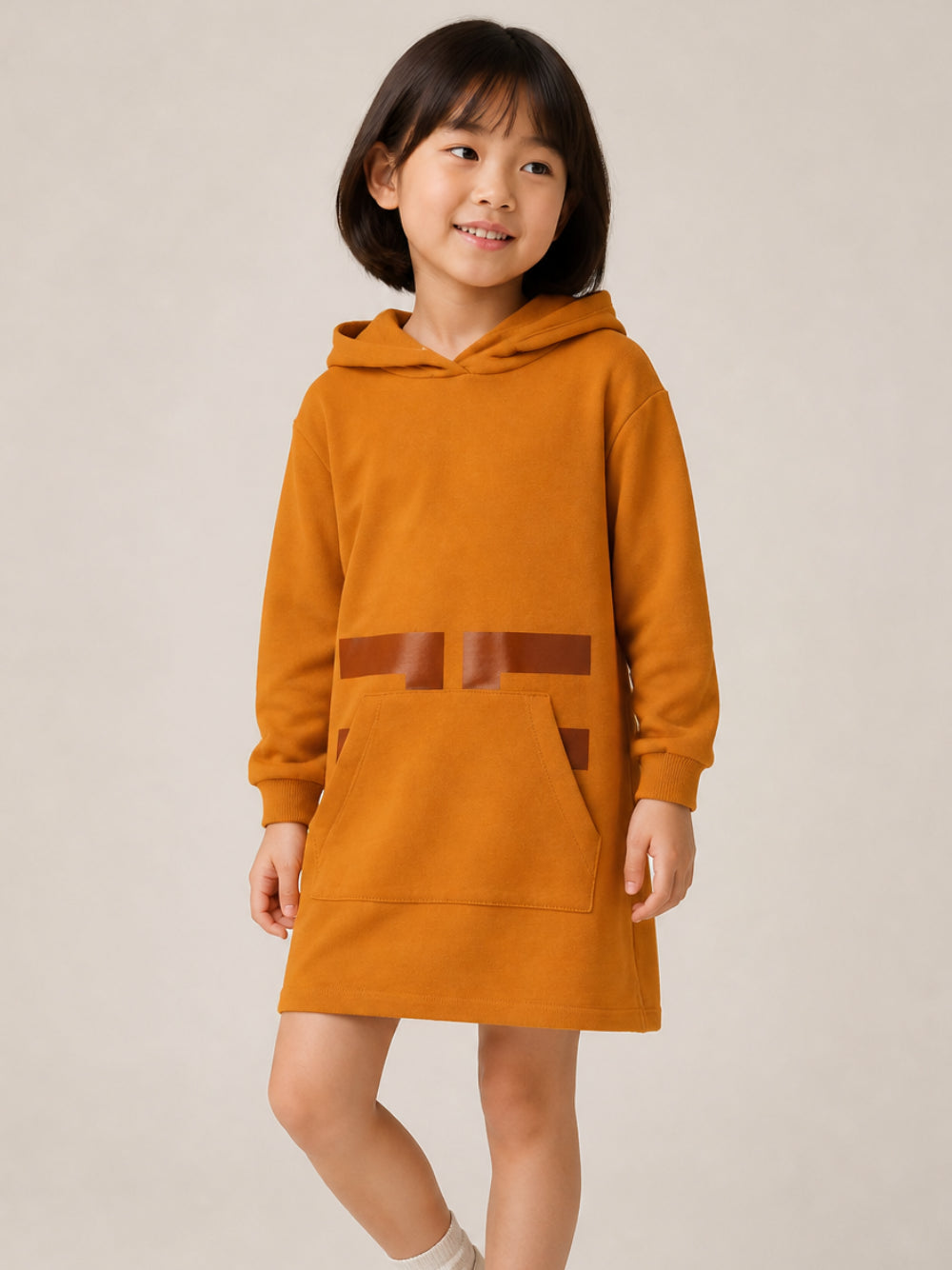 Abito per bambina Elisabetta Franchi La Mia Bambina giallo con logo EFAB677CFF017 7005 ElISABETTA FRANCHI KIDS 