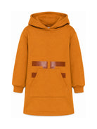 Abito per bambina Elisabetta Franchi La Mia Bambina giallo con logo EFAB677CFF017 7005 ElISABETTA FRANCHI KIDS 