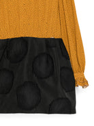 Abito per bambina Elisabetta Franchi La Mia Bambina multicolore con design a pois EFAB6960VI043 D586 ElISABETTA FRANCHI KIDS 