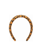 Cerchietto per capelli per bambina Elisebetta Franchi La Mia Bambina gialla con logo all-over EFAV1080GA039 D576 ElISABETTA FRANCHI KIDS 
