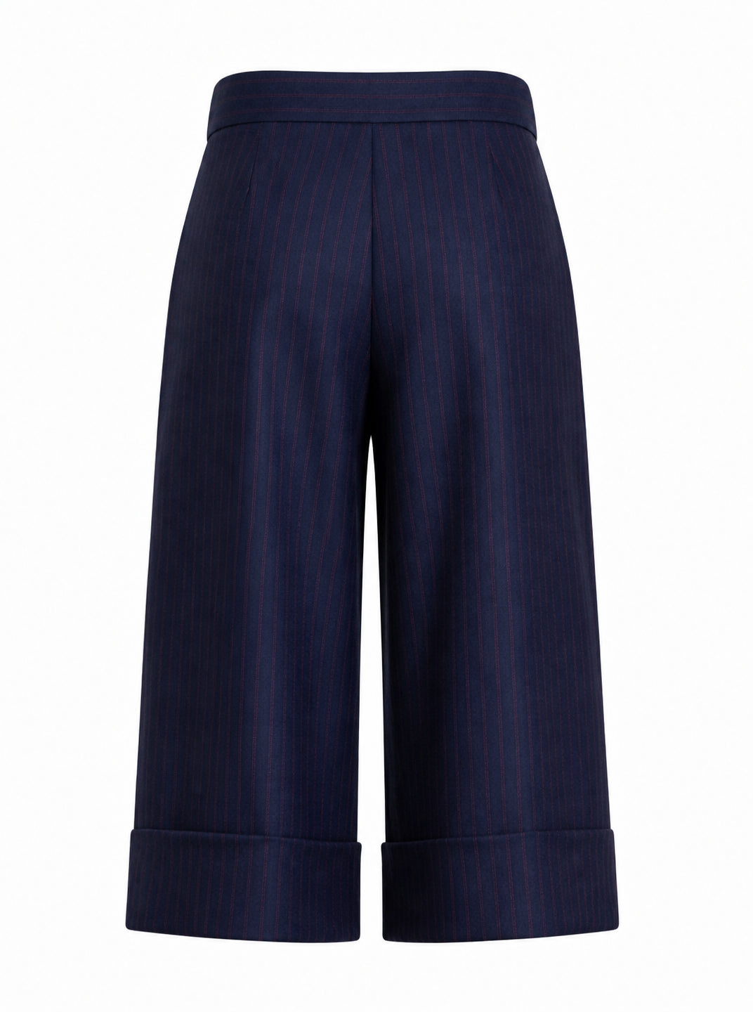 Pantaloni per bambina Elisabetta Franchi La Mia Bambina blu con design gessato EFBE0880ML029 D213 ElISABETTA FRANCHI KIDS 
