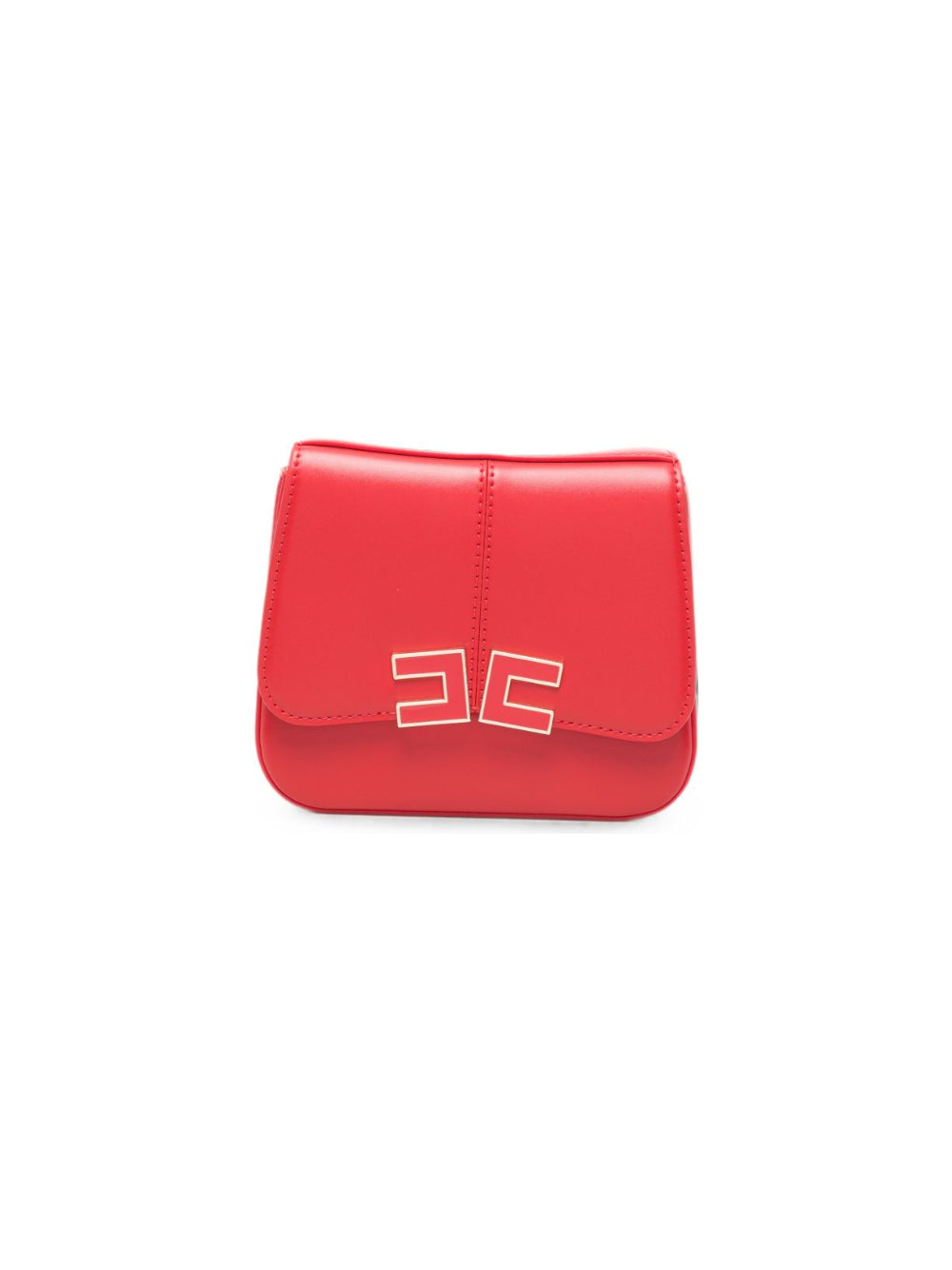 Borsa per bambina Elisabetta Franchi La Mia Bambina rossa con placca logo sul davanti EFBO118CTV025 3028 ElISABETTA FRANCHI KIDS 