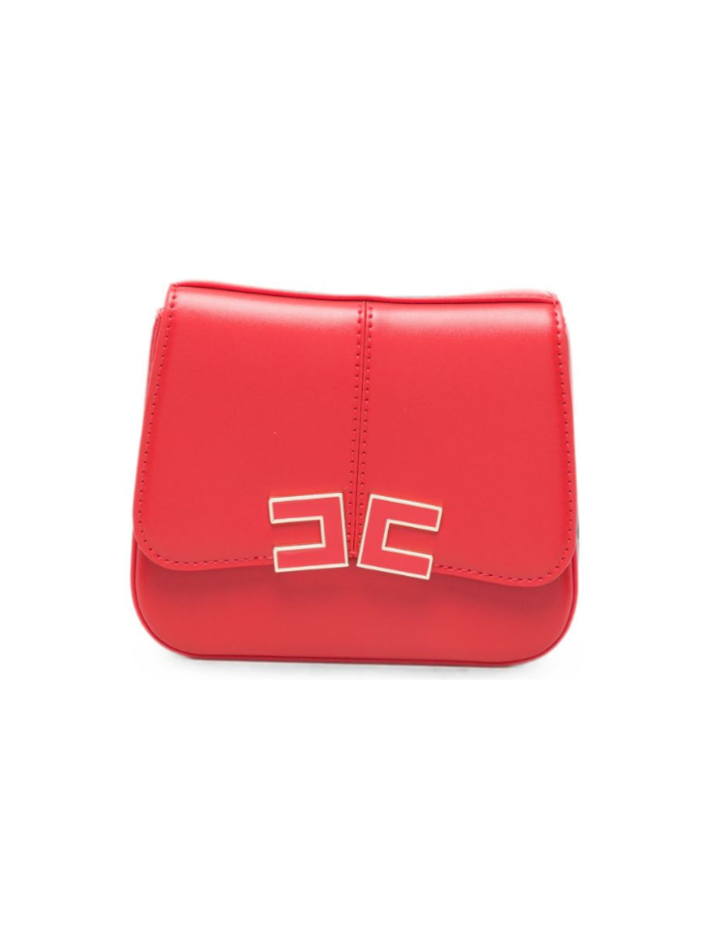 Borsa per bambina Elisabetta Franchi La Mia Bambina rossa con placca logo sul davanti EFBO118CTV025 3028 ElISABETTA FRANCHI KIDS 