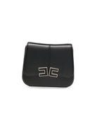Borsa per bambina Elisabetta Franchi La Mia Bambina nera con placca logo sul davanti EFBO118CTV025 N000 ElISABETTA FRANCHI KIDS 