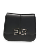 Borsa per bambina Elisabetta Franchi La Mia Bambina nera con placca logo sul davanti EFBO118CTV025 N000 ElISABETTA FRANCHI KIDS 