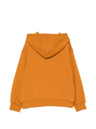 Felpa per bambina Elisabetta Franchi La Mia Bambina giallo con logo sul davanti EFFE177CFF017 7305 ElISABETTA FRANCHI KIDS 