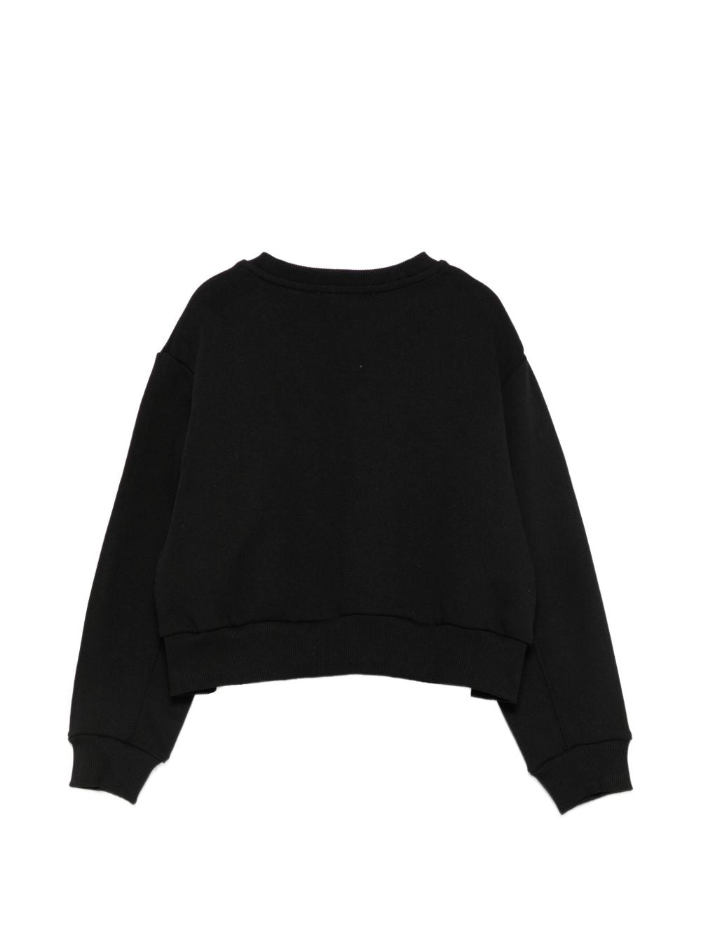 Felpa per bambina Elisabetta Franchi La Mia Bambina nera con logo EFFE181CFF017 N000 ElISABETTA FRANCHI KIDS 