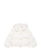 Giubbino per bambina Elisabetta Franchi La Mia Bambina bianco con design imbottito EFGB139CNY042 0067 ElISABETTA FRANCHI KIDS 