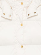 Giubbino per bambina Elisabetta Franchi La Mia Bambina bianco con design imbottito EFGB139CNY042 0067 ElISABETTA FRANCHI KIDS 
