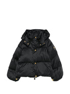 Giubbino per bambina Elisabetta Franchi La Mia Bambina Kids nero con cappuccio EFGB139CNY042 N000 ElISABETTA FRANCHI KIDS 