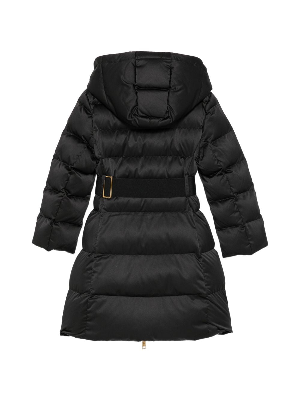 Giubbotto per bambina Elisabetta Franchi La Mia Bambina nero con design imbottito EFGB140CNY042 N000 ElISABETTA FRANCHI KIDS 