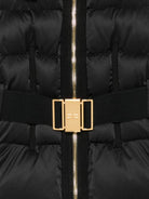 Giubbotto per bambina Elisabetta Franchi La Mia Bambina nero con design imbottito EFGB140CNY042 N000 ElISABETTA FRANCHI KIDS 