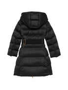 Giubbotto per bambina Elisabetta Franchi La Mia Bambina nero con design imbottito EFGB140CNY042 N000 ElISABETTA FRANCHI KIDS 