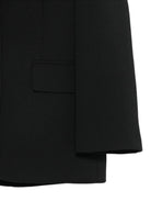 Blazer per bambina Elisabetta Franchi La Mia Bambina nero con due tasche frontali con patta EFGC0840GA022 N000 ElISABETTA FRANCHI KIDS 