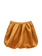 Gonna per bambina Elisabetta Franchi La Mia Bambina marrone con motivo a pois EFGO2280TV153 D576 ElISABETTA FRANCHI KIDS 