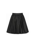 Gonna per bambina Elisebetta Franchi La Mia Bambina nera con design plissettato EFGO2380TF004 N000 ElISABETTA FRANCHI KIDS 