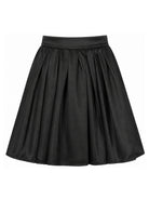 Gonna per bambina Elisebetta Franchi La Mia Bambina nera con design plissettato EFGO2380TF004 N000 ElISABETTA FRANCHI KIDS 