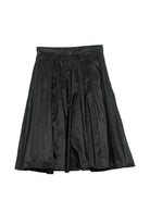 Gonna per bambina Elisebetta Franchi La Mia Bambina nera con design plissettato EFGO2380TF004 N000 ElISABETTA FRANCHI KIDS 