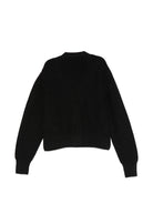 Cardigan per bambina Elisabetta Franchi La Mia Bambina nero con scollo a V EFMA203CFL159 N101 ElISABETTA FRANCHI KIDS 