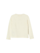 T-shirt per bambina Elisabetta Franchi La Mia Bambina bianca con logo sul davanti EFTS273CJE018 0004 ElISABETTA FRANCHI KIDS 