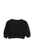 Felpa per neonata Elisabetta Franchi La Mia Bambina nera con strass EGFE0680FF002 DN00 ElISABETTA FRANCHI KIDS 
