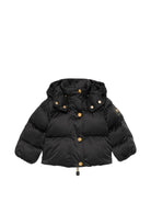 Giubbino per neonata Eisabetta Franchi La Mia Bambina Kids nero con cappuccio EGGB040CNY042 N000 ElISABETTA FRANCHI KIDS 