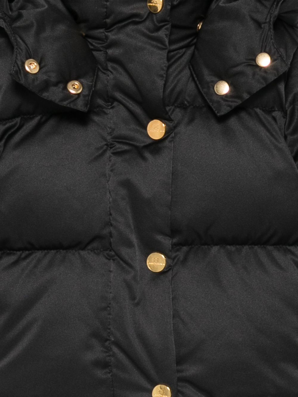 Giubbino per neonata Eisabetta Franchi La Mia Bambina Kids nero con cappuccio EGGB040CNY042 N000 ElISABETTA FRANCHI KIDS 