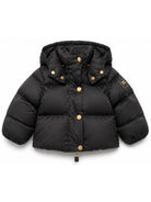 Giubbino per neonata Eisabetta Franchi La Mia Bambina Kids nero con cappuccio EGGB040CNY042 N000 ElISABETTA FRANCHI KIDS 