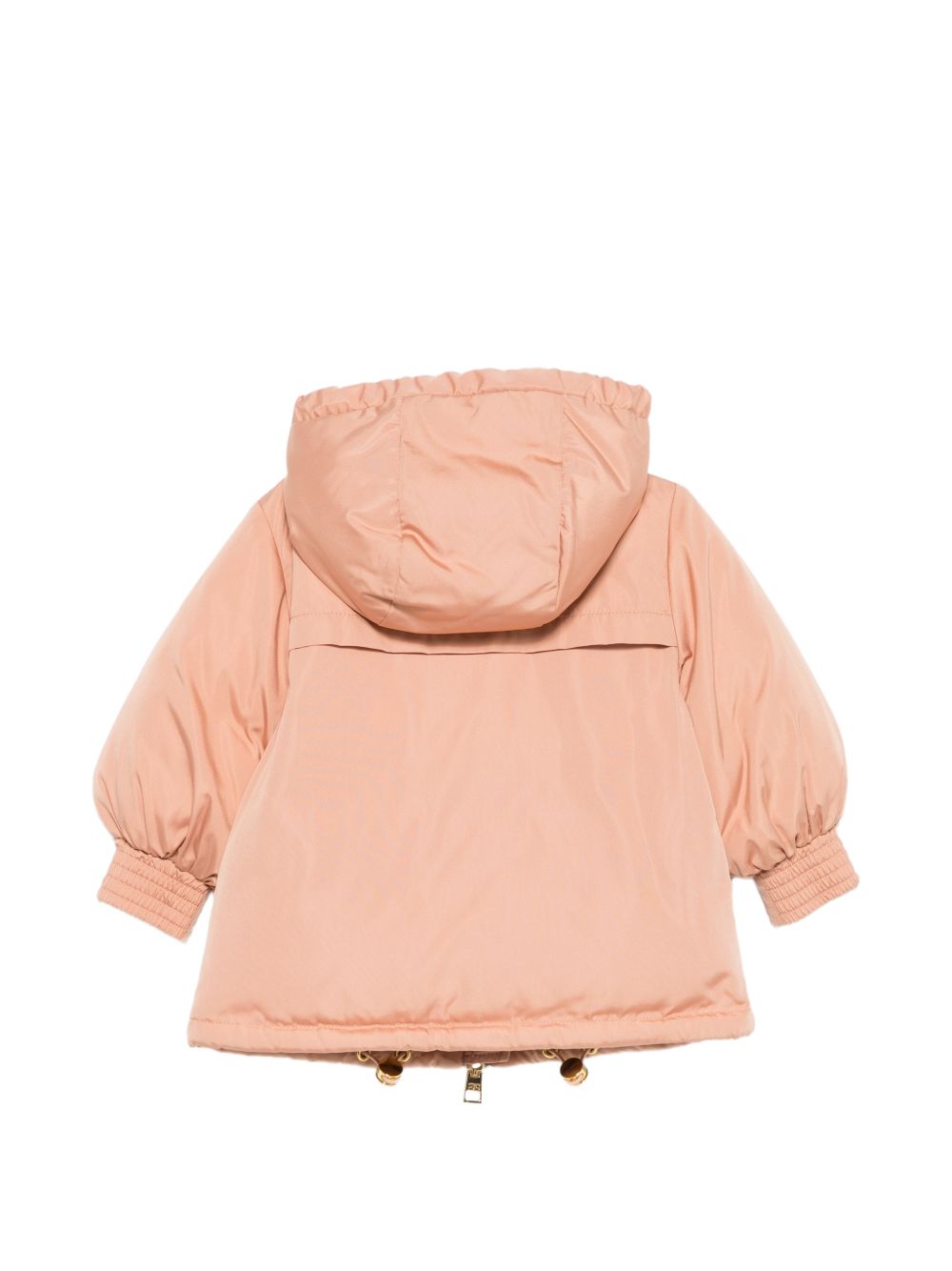 Giubbino per bambina Elisabetta Franchi la Mia Bambina Kids rosa con logo ricamato sul davanti EGGB041CNY044 C076 ElISABETTA FRANCHI KIDS 