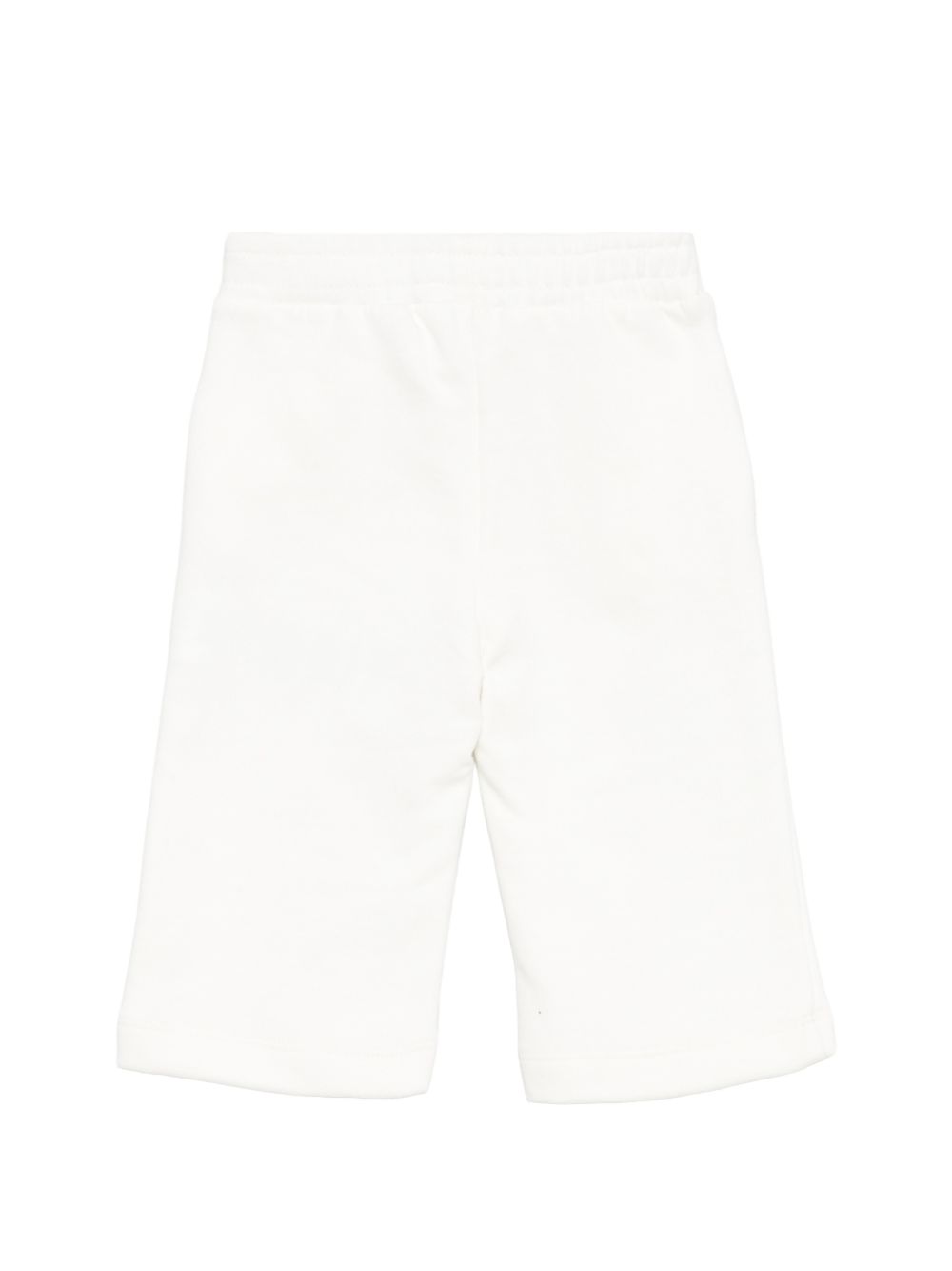 Pantaloni sportivi per neonata Elisabetta Franchi La Mia Bambina bianchi con logo EGPA101CFF017 0067 ElISABETTA FRANCHI KIDS 