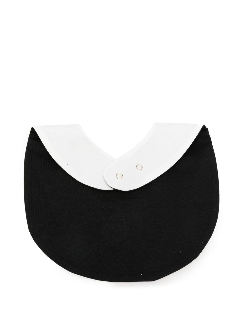 Bavaglino per neonata Elisabetta Franchi La Mia Bambina bianco con logo ENBA0720JF054 0076 ElISABETTA FRANCHI KIDS 