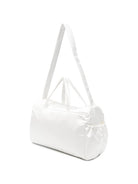 Borsa fasciatoio per neonata Elisabetta Franchi La Mia Bambina bianca con logo sul davanti ENBO0290RA016 0004 ElISABETTA FRANCHI KIDS 
