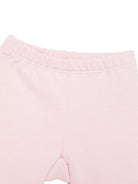 Completo per neonata Elisabetta Franchi La Mia Bambina rosa con applicazione logo ENCD1210FF002 C070 ElISABETTA FRANCHI KIDS 