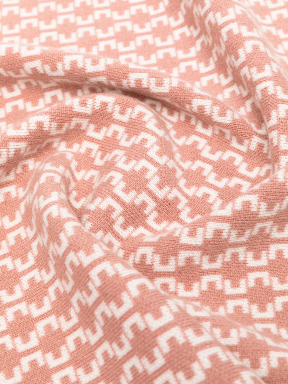 Coperta per neonata Elisabetta Franchi La Mia Bambina rosa con monogramma ENCO088CFL139 D777 ElISABETTA FRANCHI KIDS 